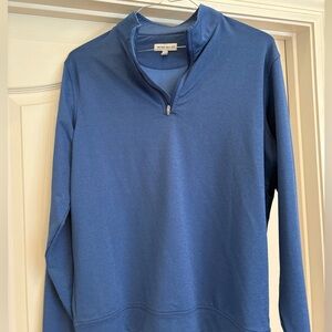Peter Millar Men's Blue Perth Quarter Zip